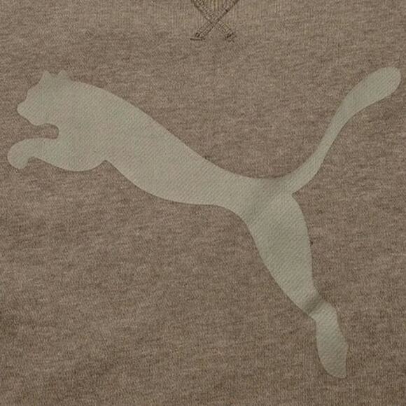 Puma Men's Olive Big Logo Sweatshirt size XL dryCELL - Picture 2 of 8